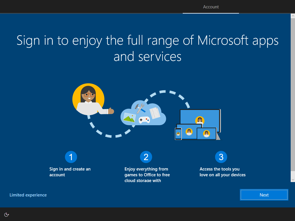 windows install setup