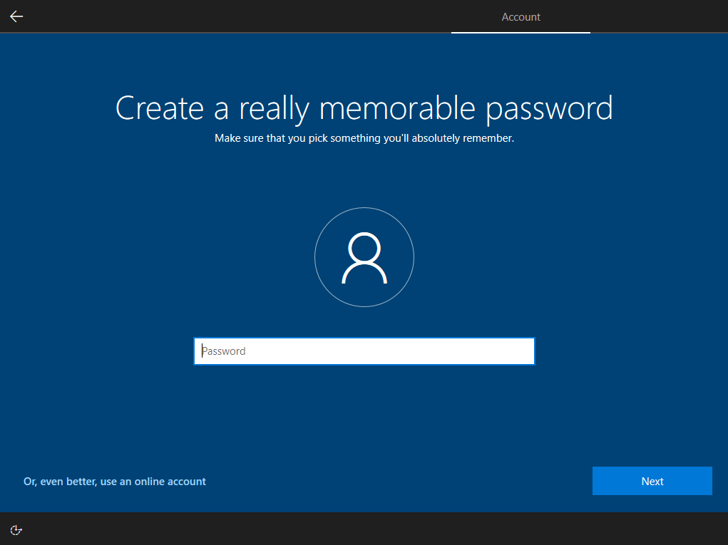 windows install setup
