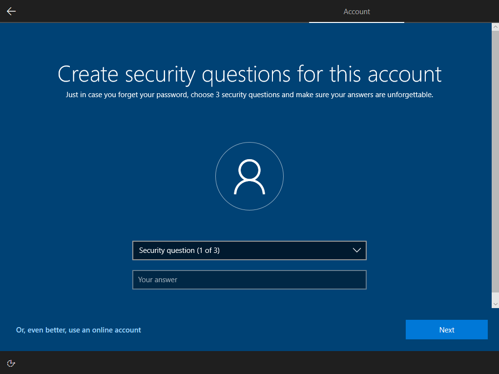 windows install setup